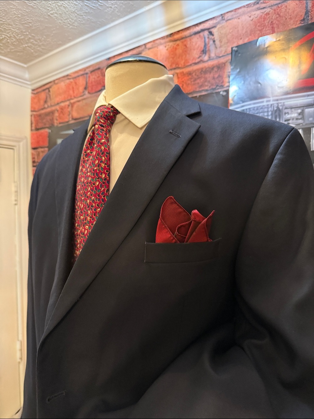 Stafford Blue Blazer - Picture 7 of 17